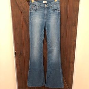 Hudson Mia Flare Jeans in drift